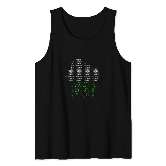 Funny Programmer Cloud Big Data Developer Nerd Binary Tank Tops