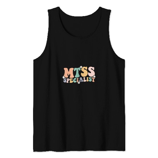 MTSS Specialist School Staff Counselor School Psychologist Tank Tops