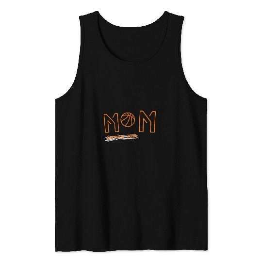 Class of 2024 Senior Year Basketball Mom Senior 2024 Tank Tops