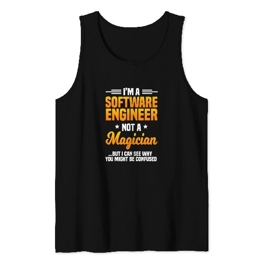 Software Engineer Programming Computer Developer Coder 1 Tank Tops