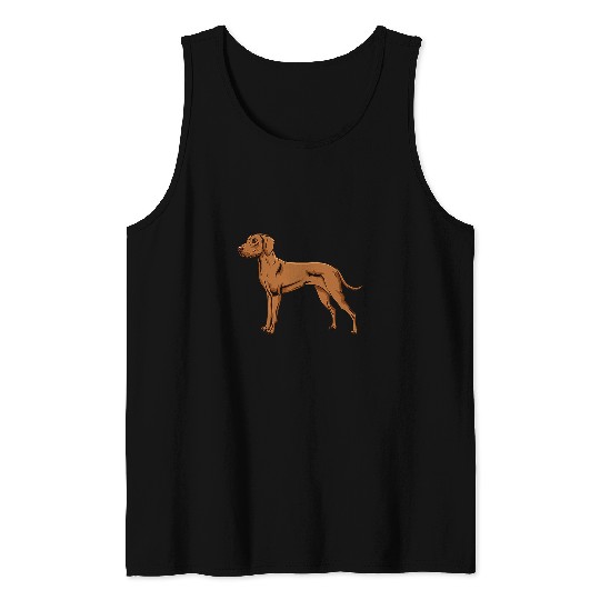 Dog Vizsla 33 Tank Tops