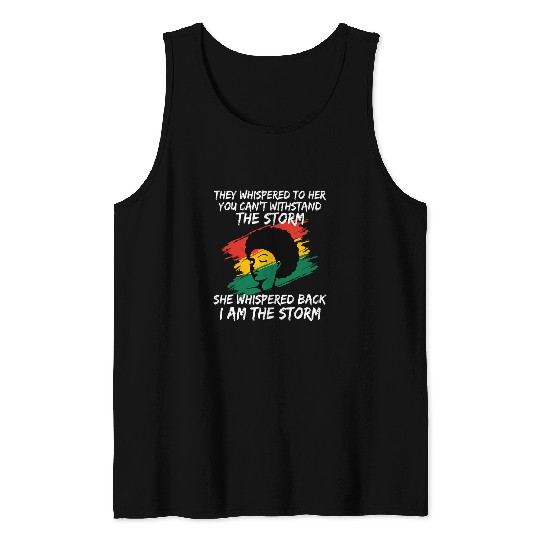 Black History Month For Girls Kids Women Men Family Adults 2 Tank Tops