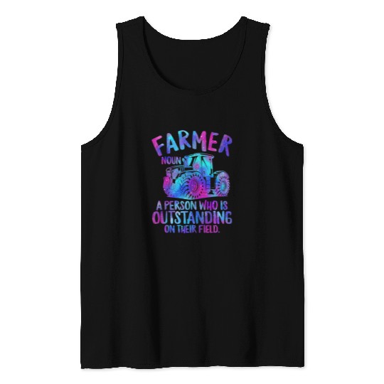 Tractor driving Farmer Noun Definition Farmer Tractor Farming Country Lover Tank Tops