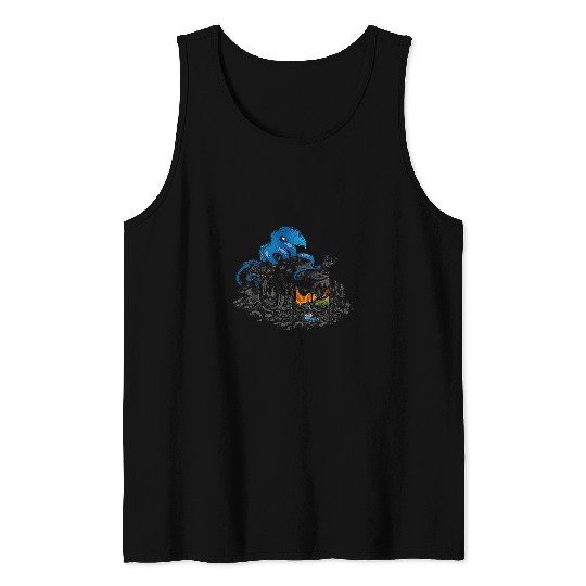 Photograph Octopuss Camera Watercolor Starfish Photography Lover Tank Tops