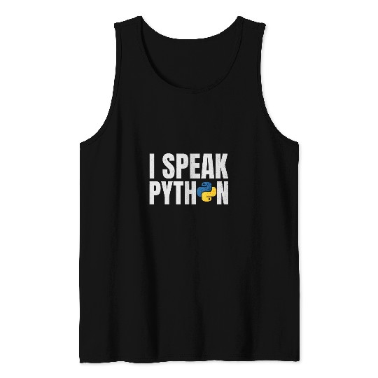 Python Programmer Code SciPy NumPy Geek Nerd Developer Tank Tops