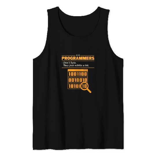 Web Developer Software Engineer Programmer Nerd Computer Tank Tops