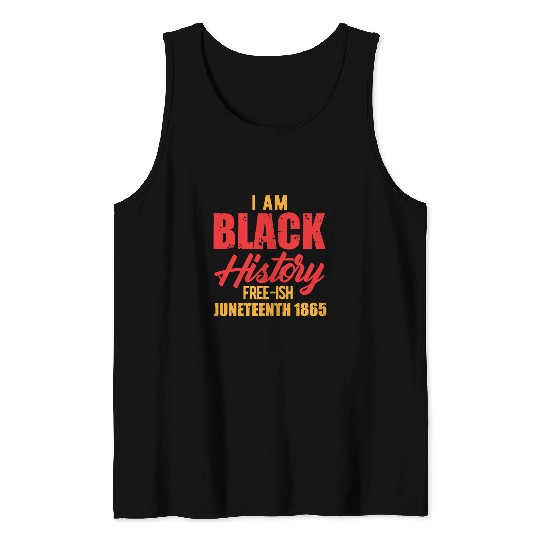 Black History juneteenth Afrocentric Empowerment Tank Tops