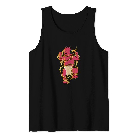Weirdcore Newborn Baby Crying Gothic PICU NICU RNC RN nurses Tank Tops