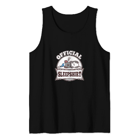 Funny Bear Official sleep Koala Cute Bears Tank Tops