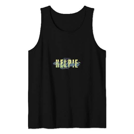 Swimming Pool Fantastic Beasts Kelpie Swimming Logo Tank Tops