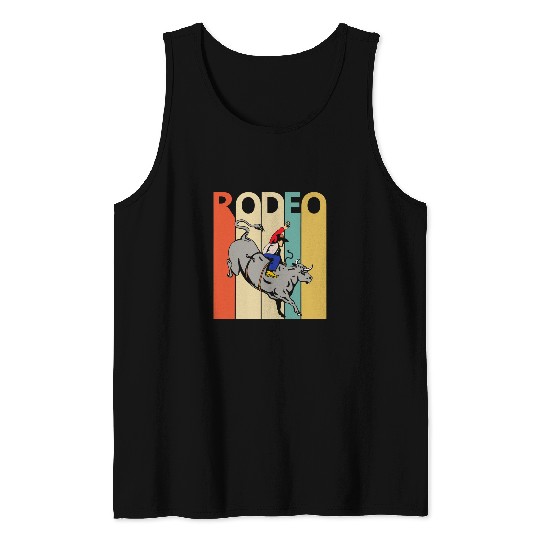 Retro 1980s Rodeo Sport Tank Tops