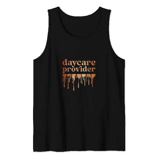 Black Daycare Provider African American Daycare Providers Tank Tops
