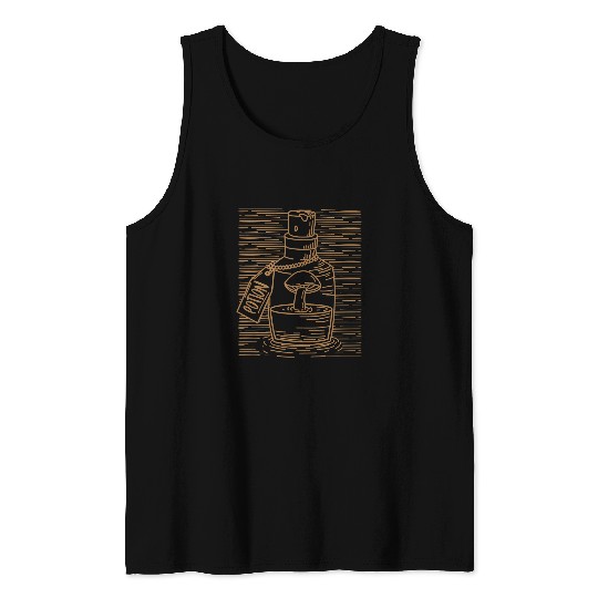 Mushroom Gift Cottagecore Aesthetic Mushroom Morels Potions Witchcraft 219 Tank Tops