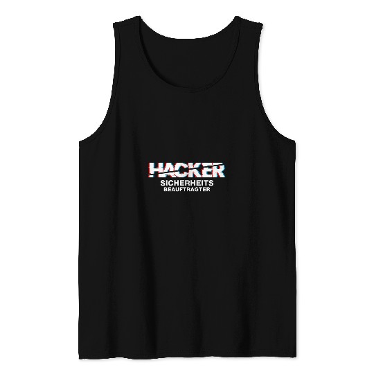 Security Officer Programmer Computer Service Tank Tops