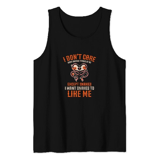 Snake Lover Reptile Skin Snakeskin Snake Mom Tank Tops