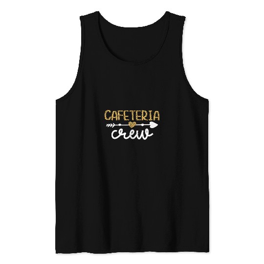 Cafeteria worker Leopard Appreciation lunch lady thank you Tank Tops