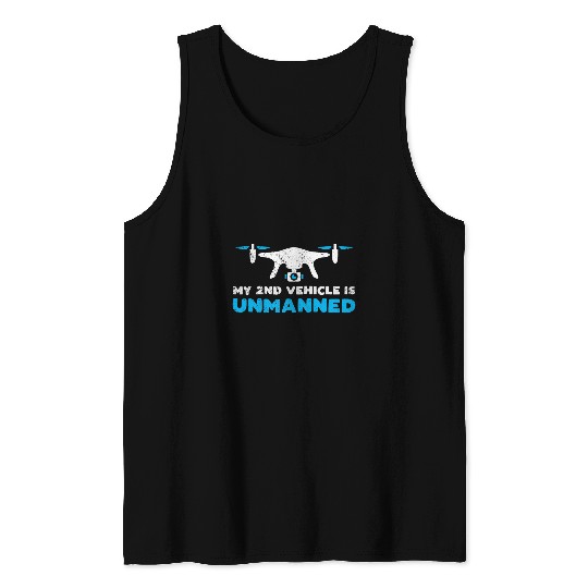 Drone Racer Pilot Quadcopter RC Quad Pilots Drone Tank Tops