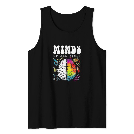 Autism Advocating Autism Awareness Embrace Neurodiversity Tank Tops