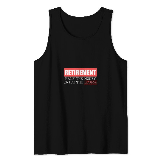Retired Science Teacher Spouse School Retirement Tank Tops