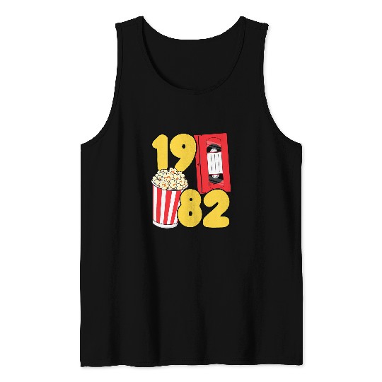 Grad Class 1982 Cinema Student 80s Movie Film School Reunion Tank Tops