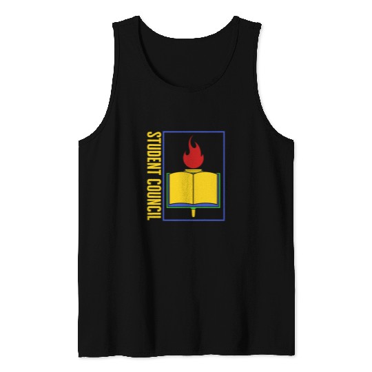 Student Council Tee Organize Events and Activities Administr Tank Tops