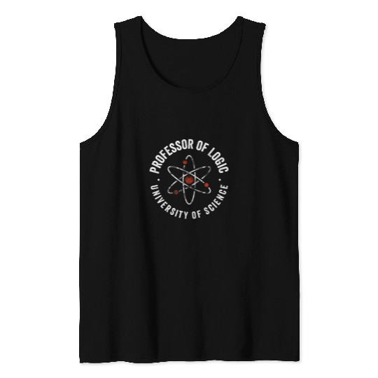 Professor of Logic at the University of Science syllogistic 3 Tank Tops