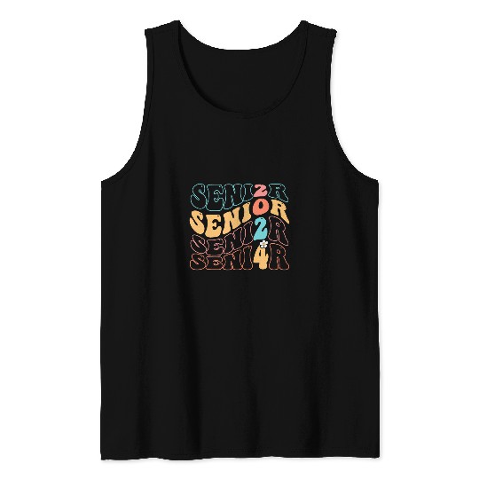 Senior Class of 2024 Seniors 24 Graduate Student Graduation Tank Tops
