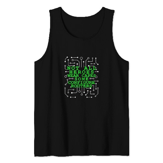 Network Admin Administrator Sysadmin IT Programmer 1 Tank Tops