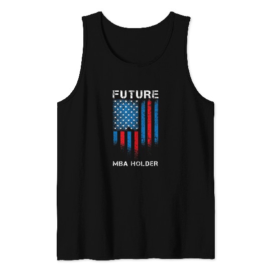 MBA Student Business Degree Graduation 173 Tank Tops