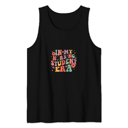 Retro In My Nursing Student Era Future nurses Nursing School Tank Tops