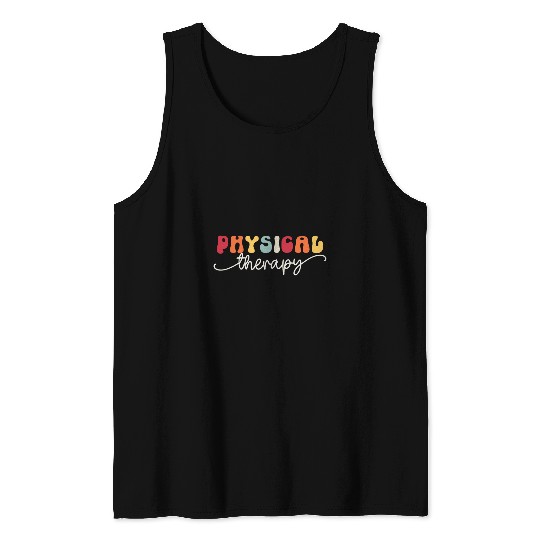 Physical Therapy PT PTA Physical Rehabilitation Student 1 Tank Tops