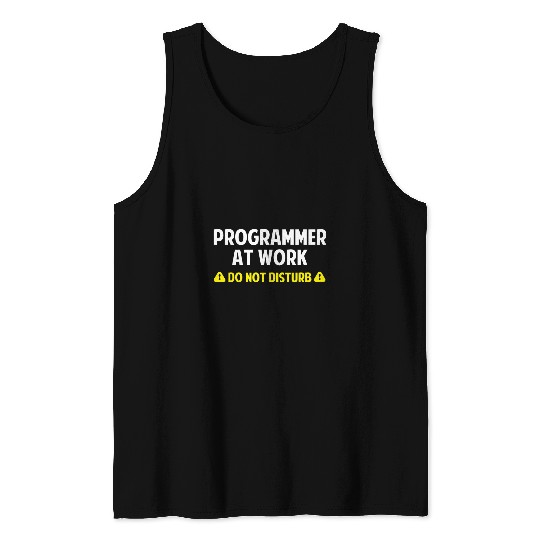 Funny Programmer Software Developer Debugging Men Woman Tank Tops