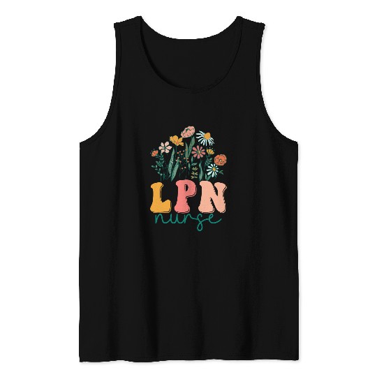 Groovy Wildflower Licensed Practical nurses Tees Tank Tops