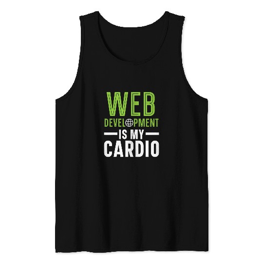 Web Developer Programmer Code Website Development 4 Tank Tops