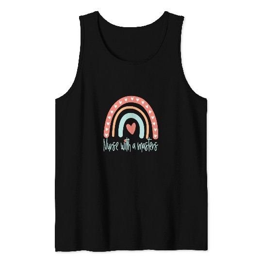 nurses Masters Degree MSN Nursing Student Graduation Tank Tops