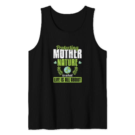 Sustainable Development Student Earth Day Meme Quote 1 Tank Tops