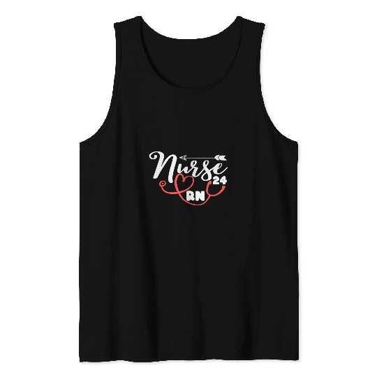 New nurses Educator Grad Job 2024 Women Rn Congratulations 2 Tank Tops