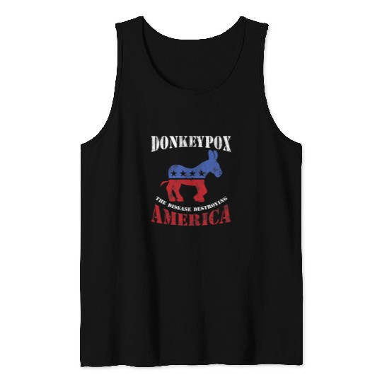 Donkey pox the disease destroying america funny Donkeypox 26 Tank Tops