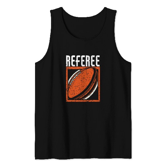 Referee Draft Day Fantasy Football 2 Tank Tops
