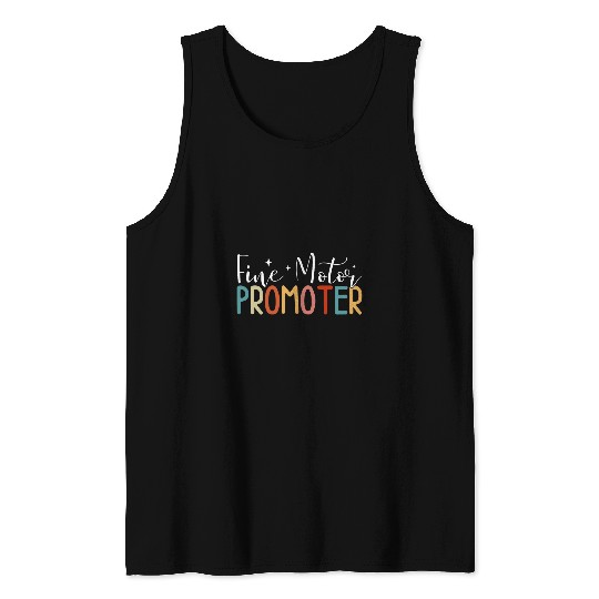 Fine Motor Promoter Funny Occupational Therapy Sensory Tank Tops