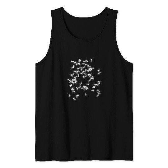 Ant Pattern Insect Lover Exterminator Tank Tops