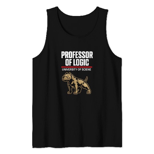 Professor of logic at the university of science syllogistic 7 Tank Tops