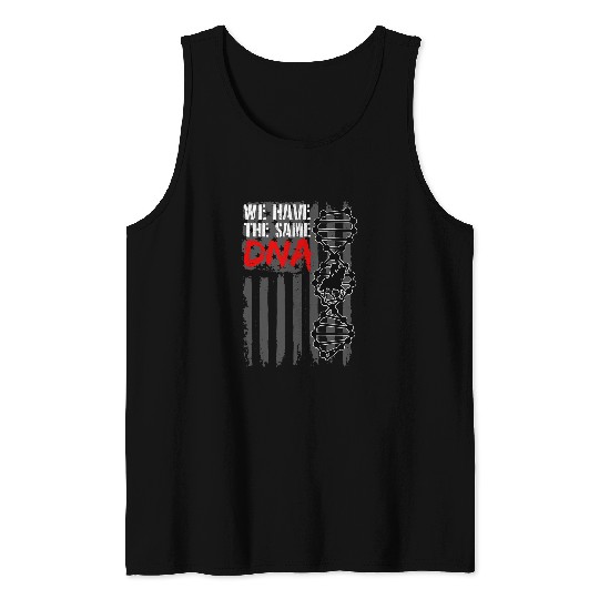 American USA Flag Horse Racing DNA 2Patriotic Horse Racer Tank Tops