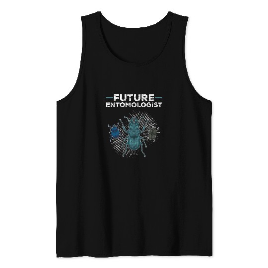 Entomology Student Future Entomologist Insect Animal Bug Tank Tops