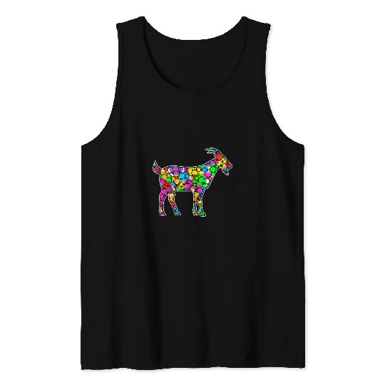 Goats Lover Polka Dot Pattern Dot Day International Tank Tops