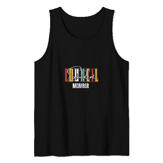 Student Council Member World Student Day School Council Vibe Tank Tops