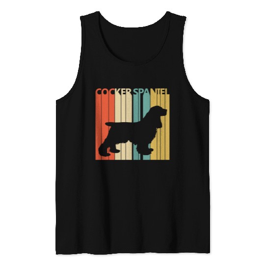 Dog Cocker Spaniel Dog Tank Tops