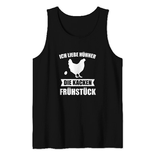 Chicken chicken breakfast 2poultry farmer chicken house Tank Tops