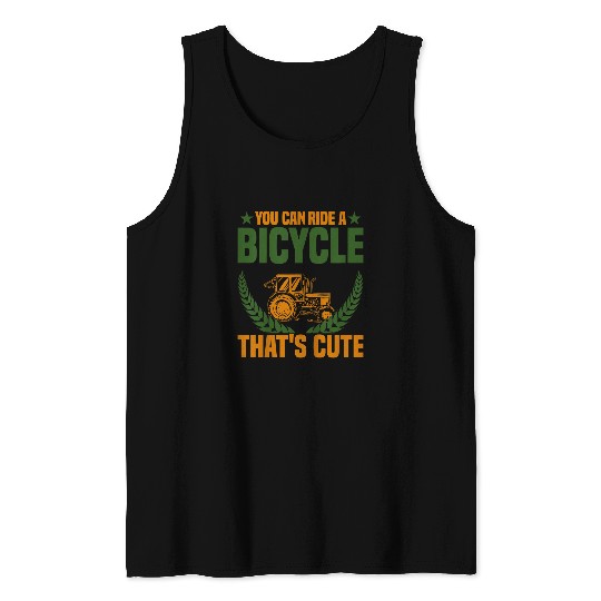 Tractor driving Kids Farm Love Tractor Boy Born To Drive Tractor With My Dad Tank Tops