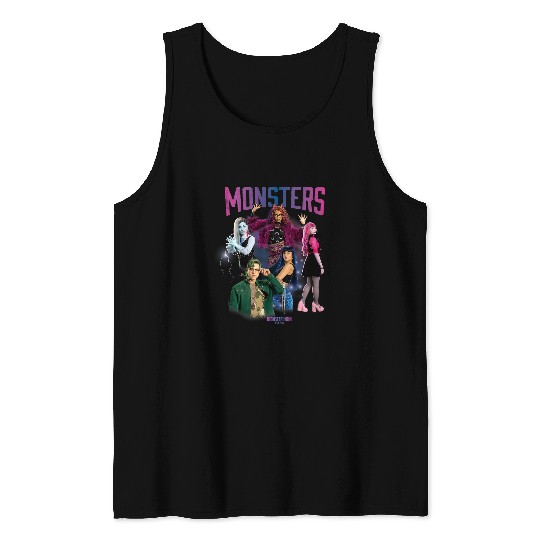 Kids Monster High STUDENT Monsters Group Tank Tops